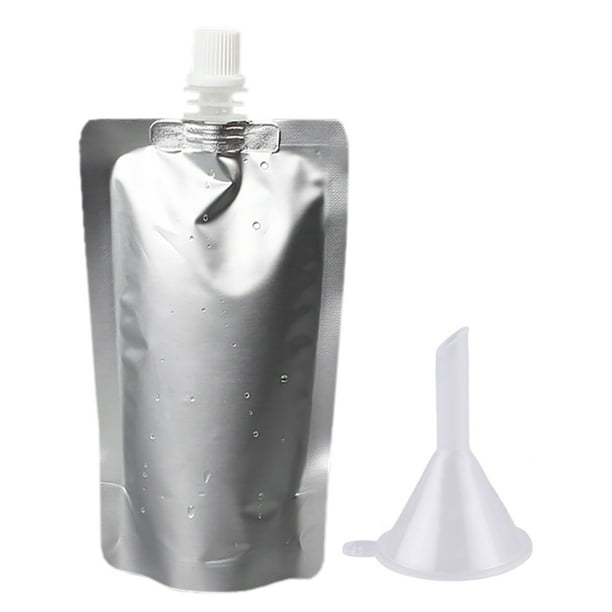 8.6 mm Spout FDA Compliant Aspire 5 OZ Foil Spouted Stand up Pouch Juice Pouches Price/50 PCS BPA Free